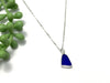 Cobalt Sea Glass Necklace - Ocean Soul