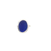 Cobalt Sea Glass Statement Ring - Ocean Soul