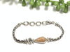 Dusky Cone on the Dainty Adjustable Bracelet - Ocean Soul