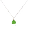 Green Sea Glass Necklace - Ocean Soul
