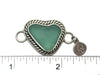 Heart Sea Foam Sea Glass Nautical Rope Soul Center - Ocean Soul