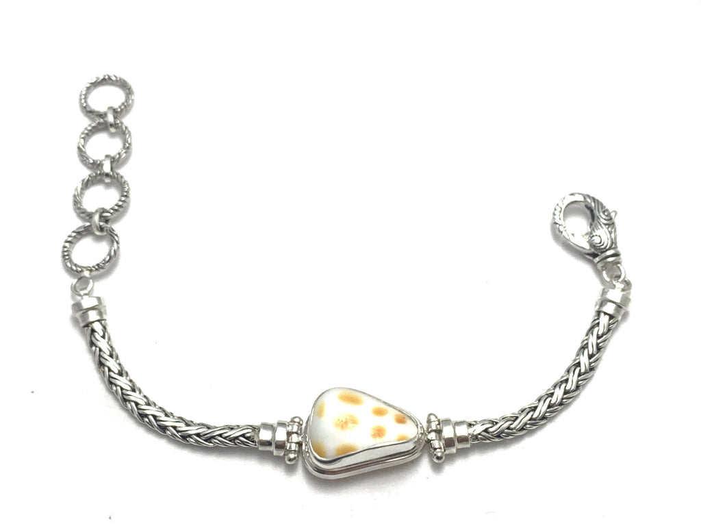 Junonia on Romano Chain Bracelet - Ocean Soul