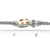 Junonia Piece on Dainty Adjustable Bracelet - Ocean Soul