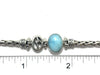 Larimar Dainty Adjustable Chain Bracelet - Ocean Soul