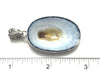 Light Aqua Limpet Pendant - Ocean Soul