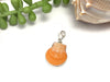 Orange Cream Scallop Charm - Ocean Soul