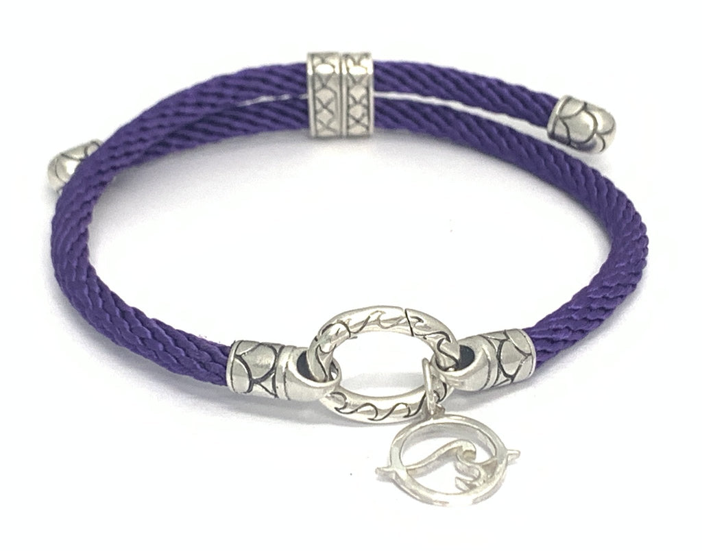 Purple Porthole Bracelet - Ocean Soul