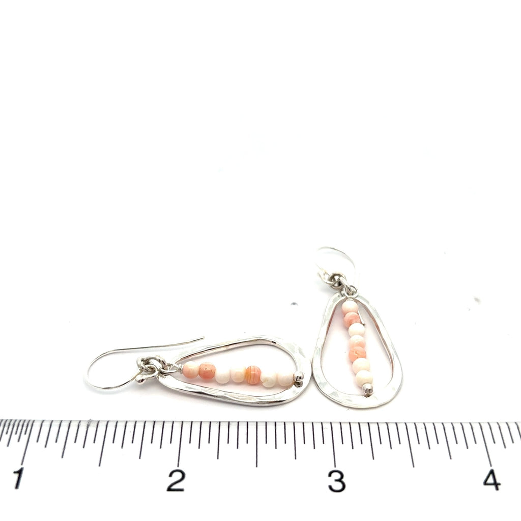 Queen Conch Avocado Earrings - Ocean Soul