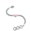 Queen Conch Heart on the Romano Adjustable Chain Bracelet - Ocean Soul