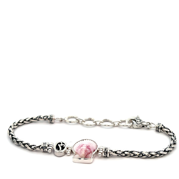 Scallop on the Dainty Adjustable Bracelet - Ocean Soul