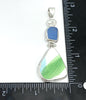 Sea Glass and Pottery Pendant - Ocean Soul