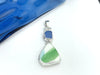 Sea Glass and Pottery Pendant - Ocean Soul