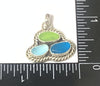 Sea Glass Braided Pendant - Ocean Soul