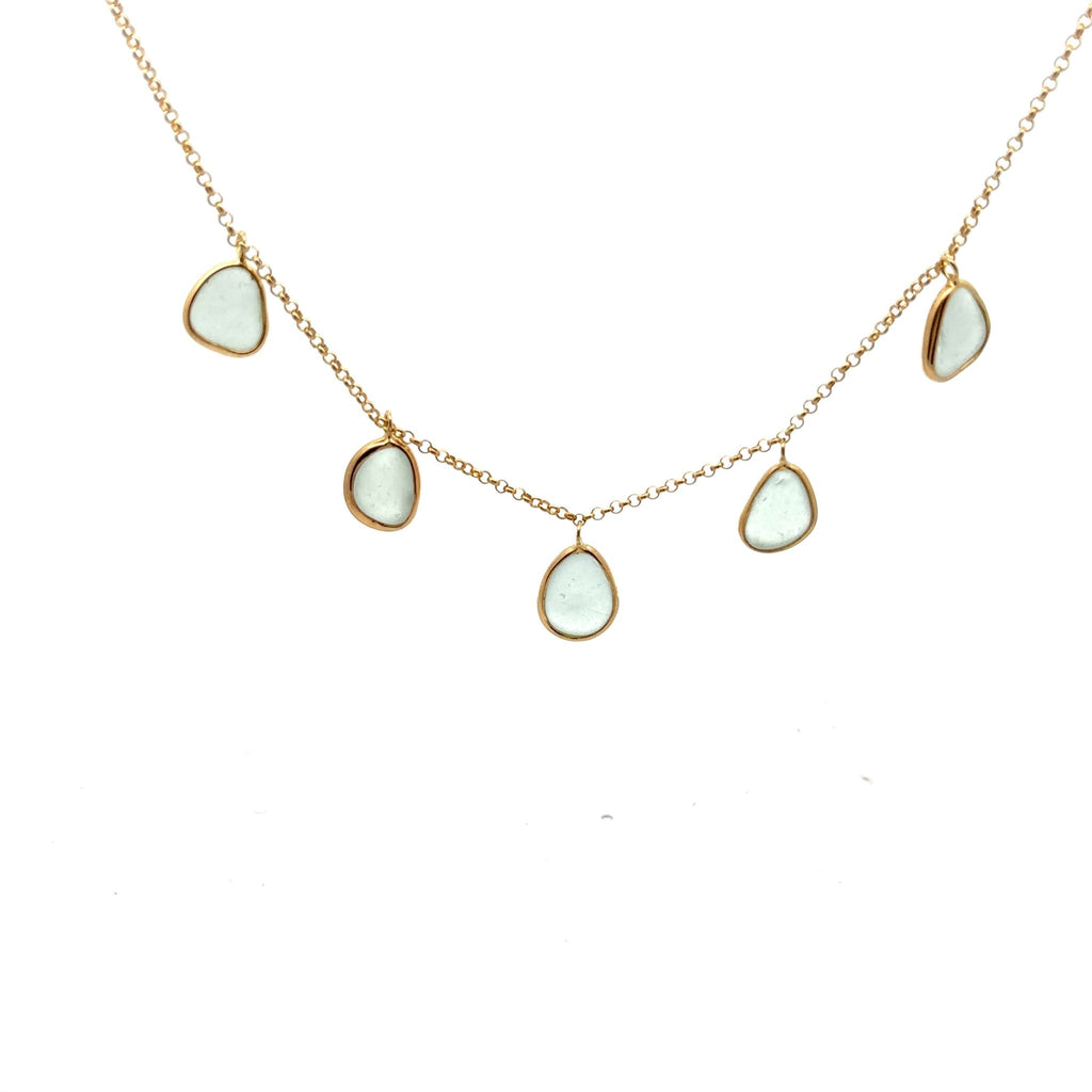 Sea Glass Overload Necklace - Ocean Soul