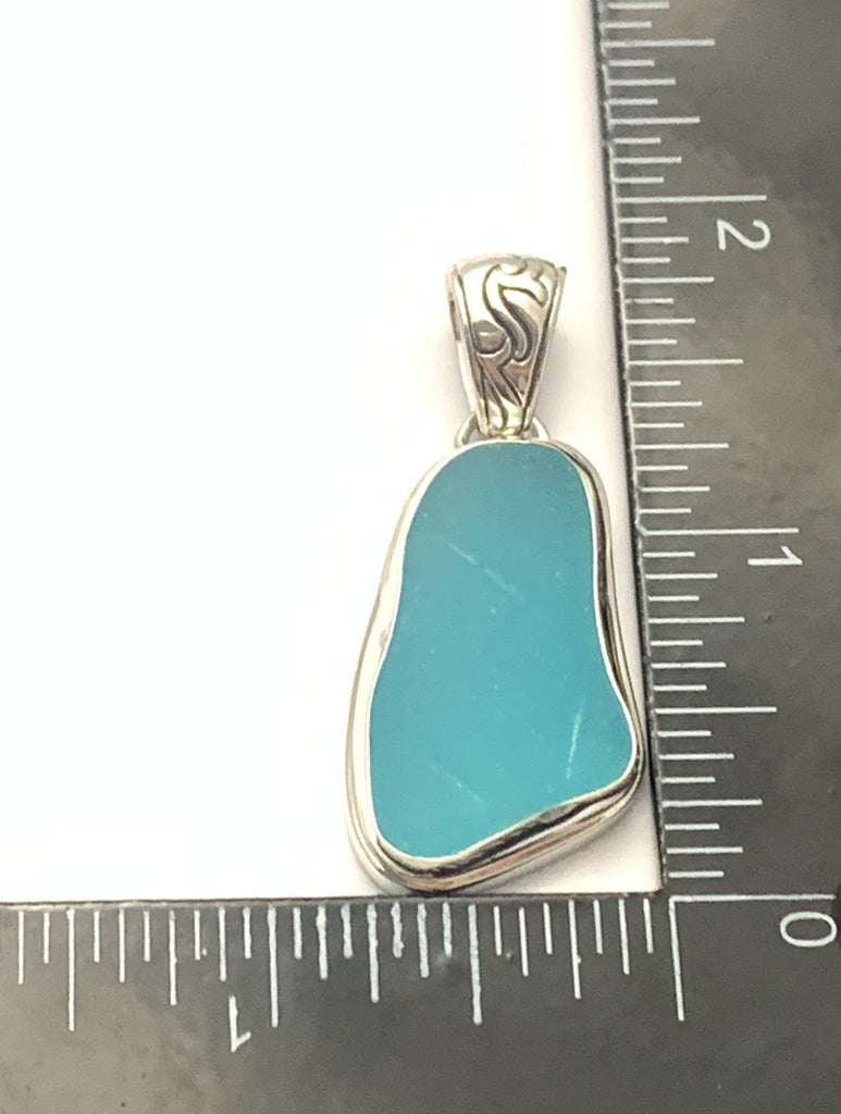 Sea Glass Pendant - Ocean Soul