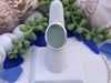 Seafoam Sea Glass Statement Ring - Size 9 - Ocean Soul