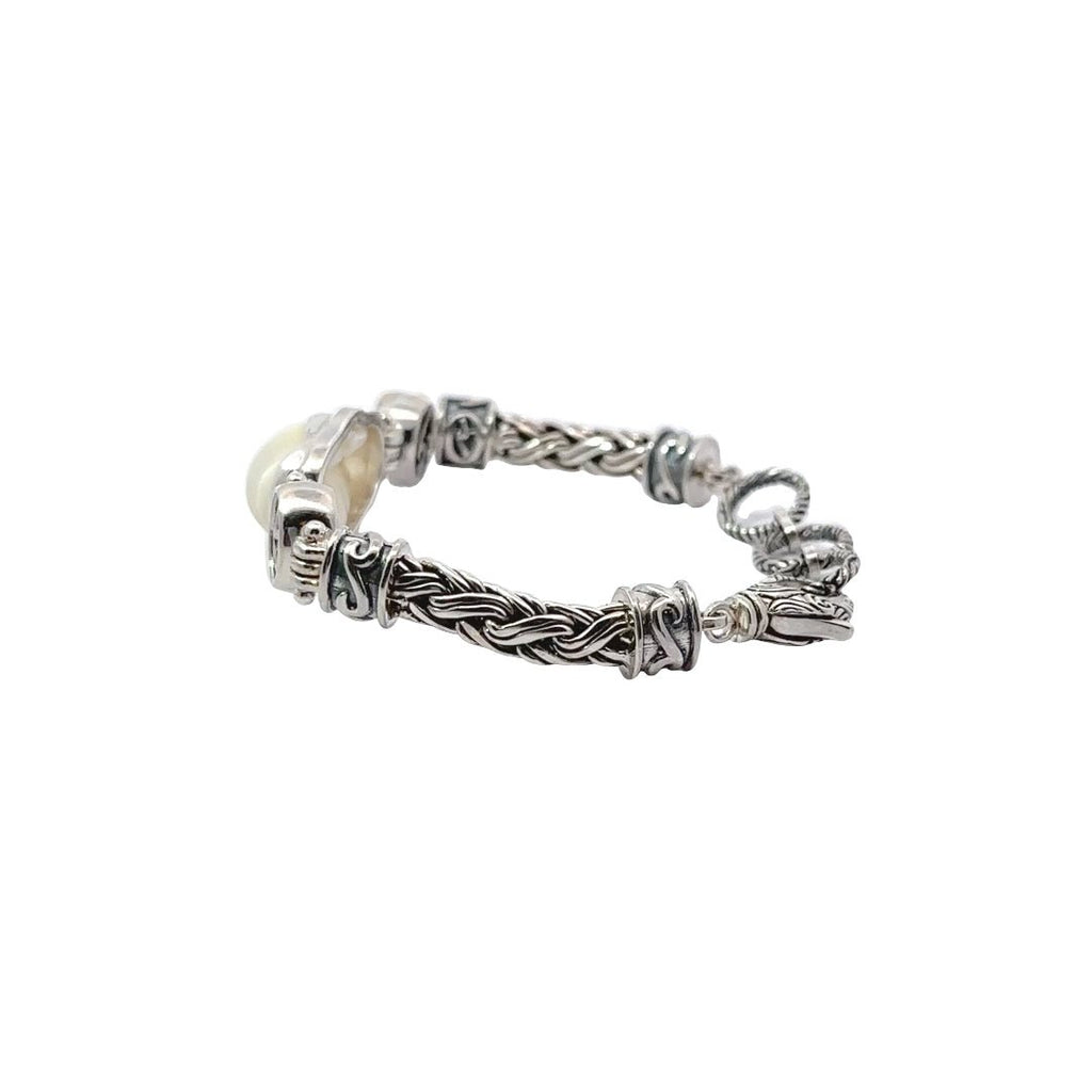 Simply White Flamingos Tongue Bracelet - Ocean Soul