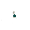 Teal Sea Glass Charm - Ocean Soul